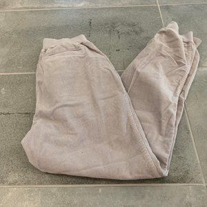 FAHERTY TAN CORD LADIES JOGGER SZ XS